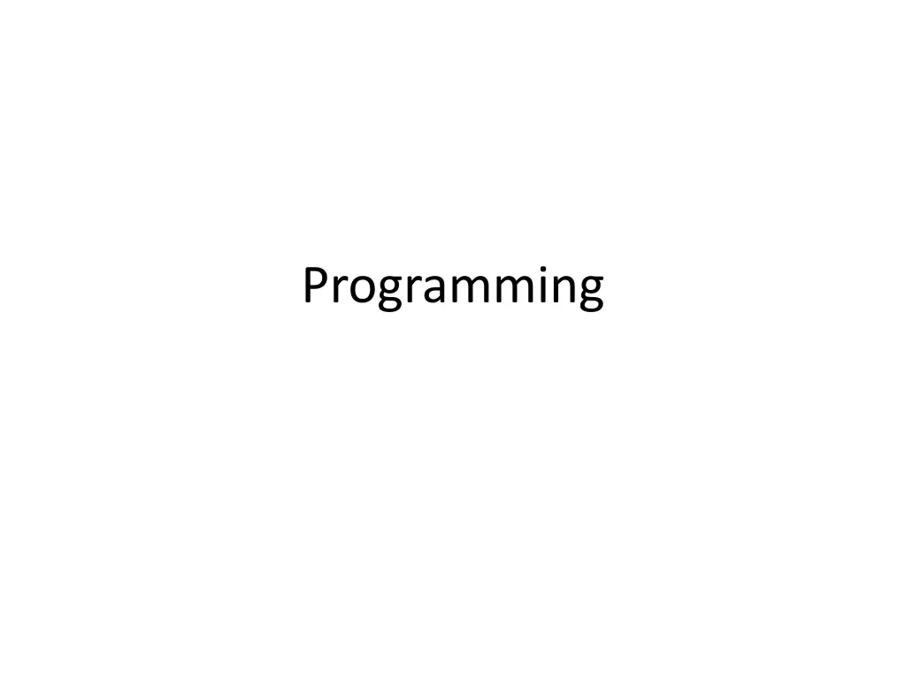 programming n.w