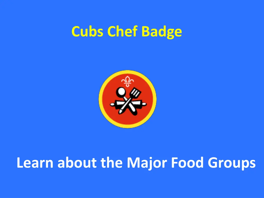 cubs chef badge n.w