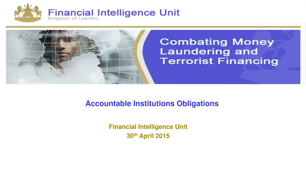 accountable institutions obligations n.w