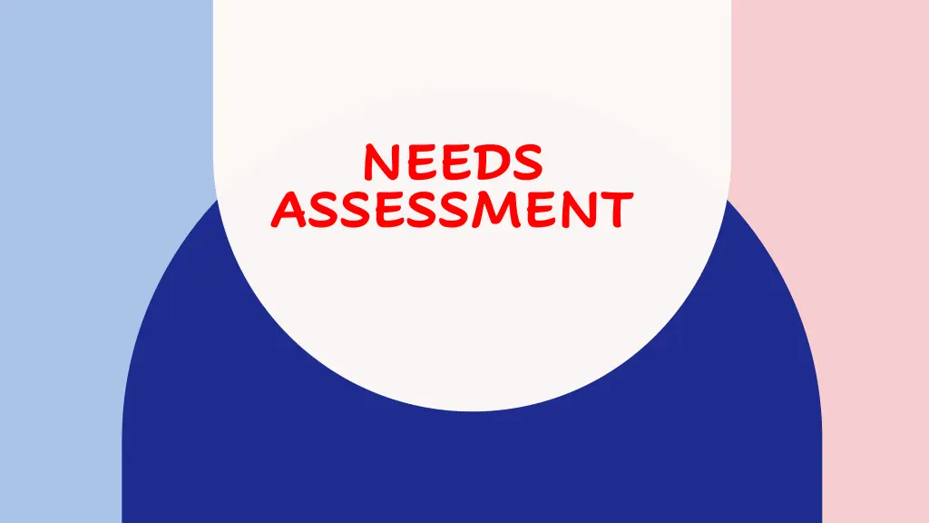 needs assessment n.w
