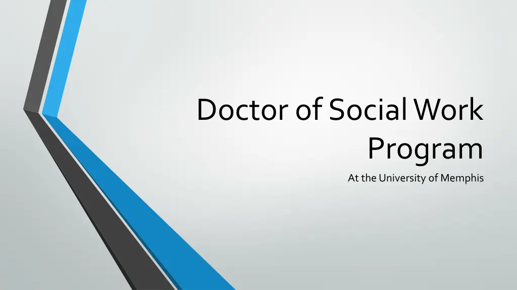 doctor of social work n.w