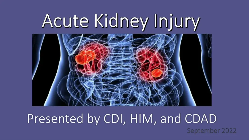 acute kidney injury acute kidney injury n.w