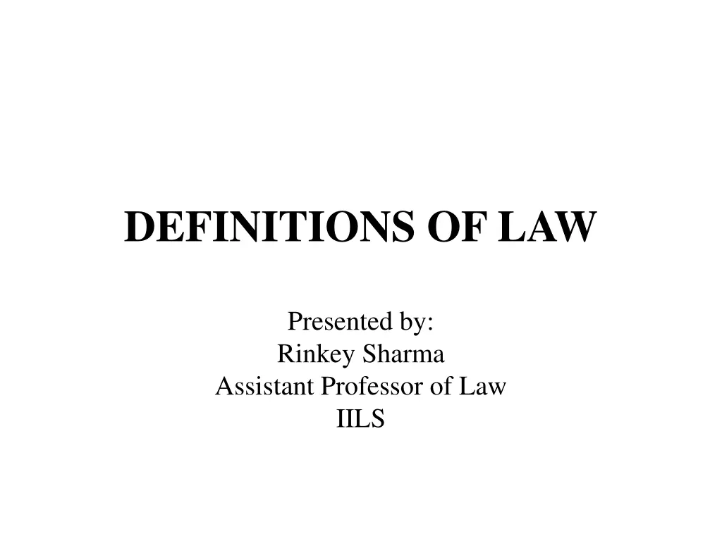 definitions of law n.w
