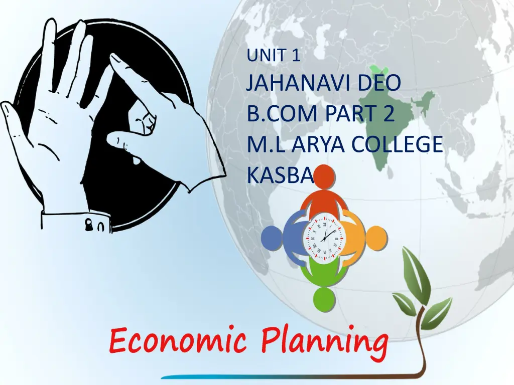 unit 1 jahanavi deo b com part 2 m l arya college n.w