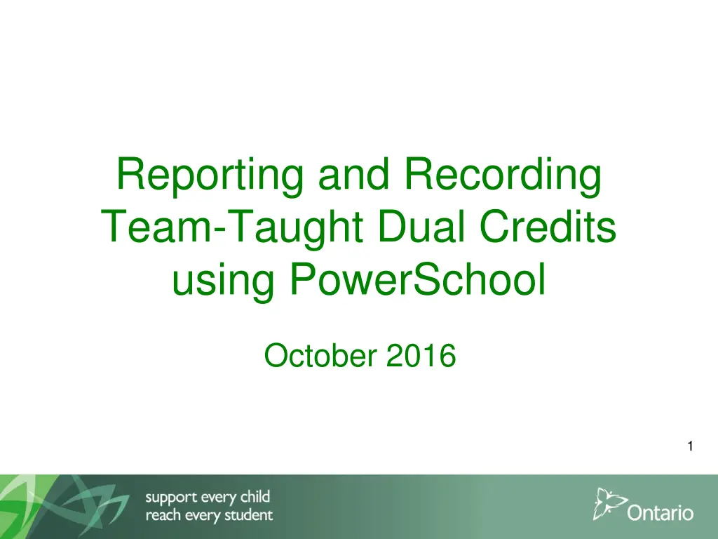 reporting and recording team taught dual credits n.w