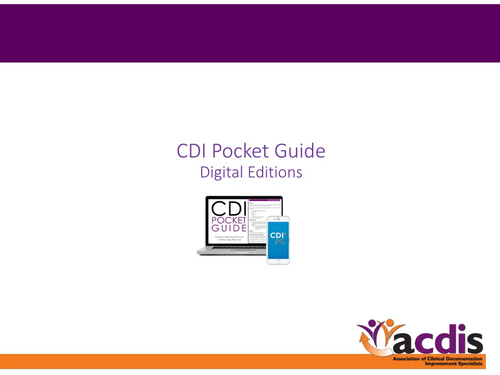 cdi pocket guide digital editions n.w