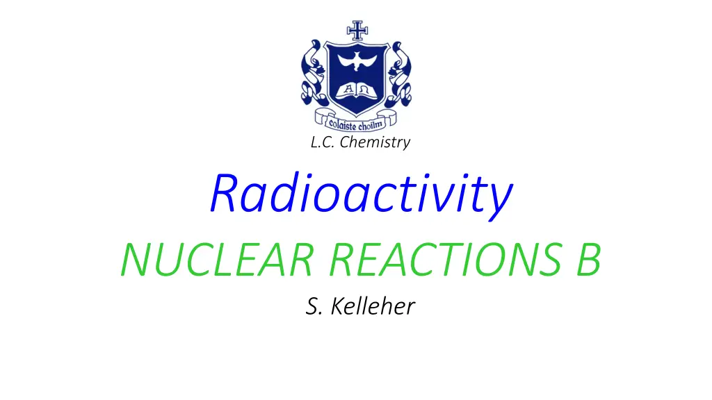 l c chemistry n.w