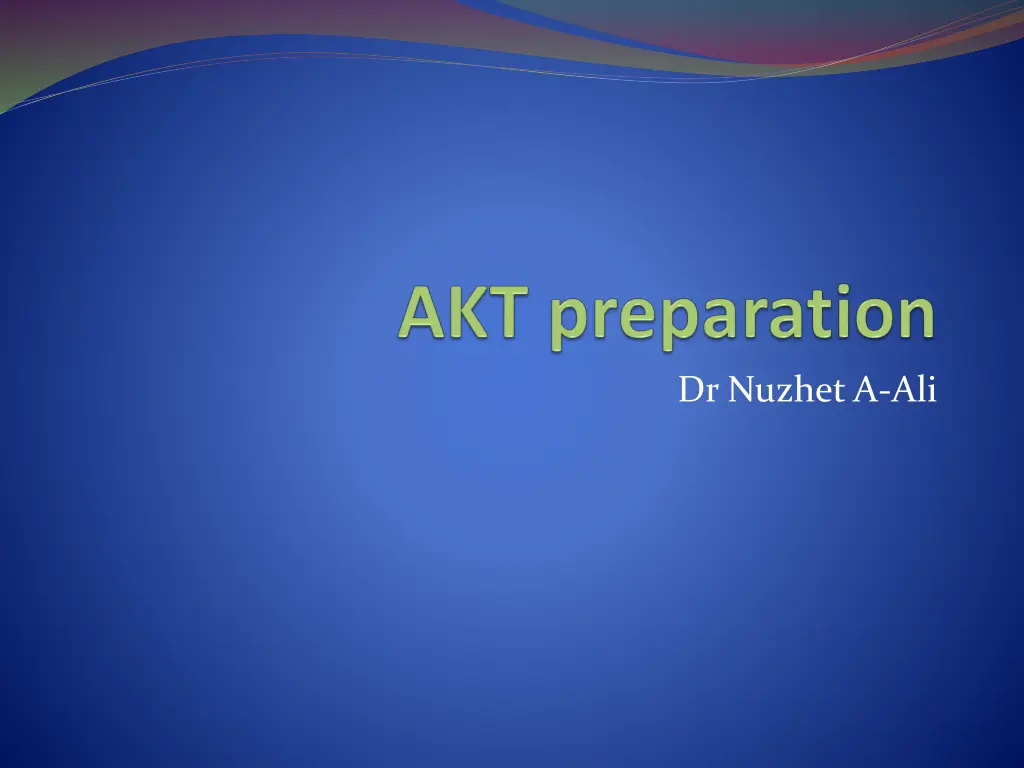 dr nuzhet a ali n.w
