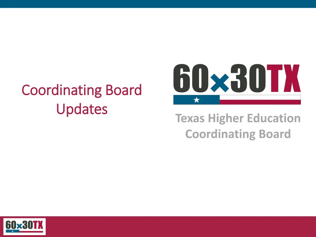 coordinating board coordinating board updates n.w