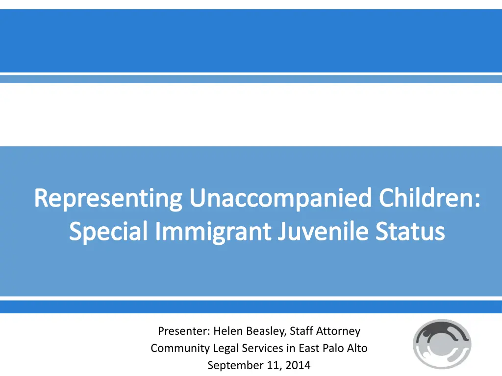representing unaccompanied children special n.w