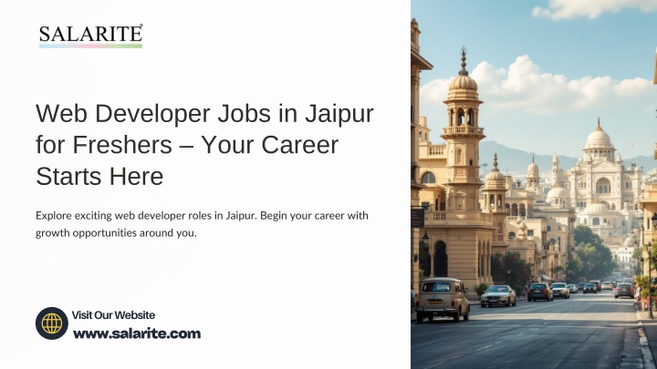 web developer jobs in jaipur for freshers your n.w