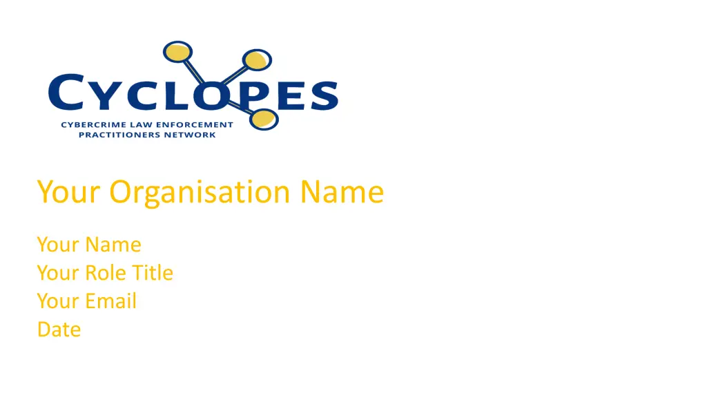 your organisation name n.w
