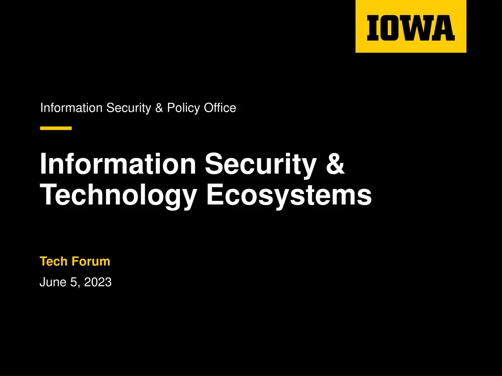 information security policy office n.w