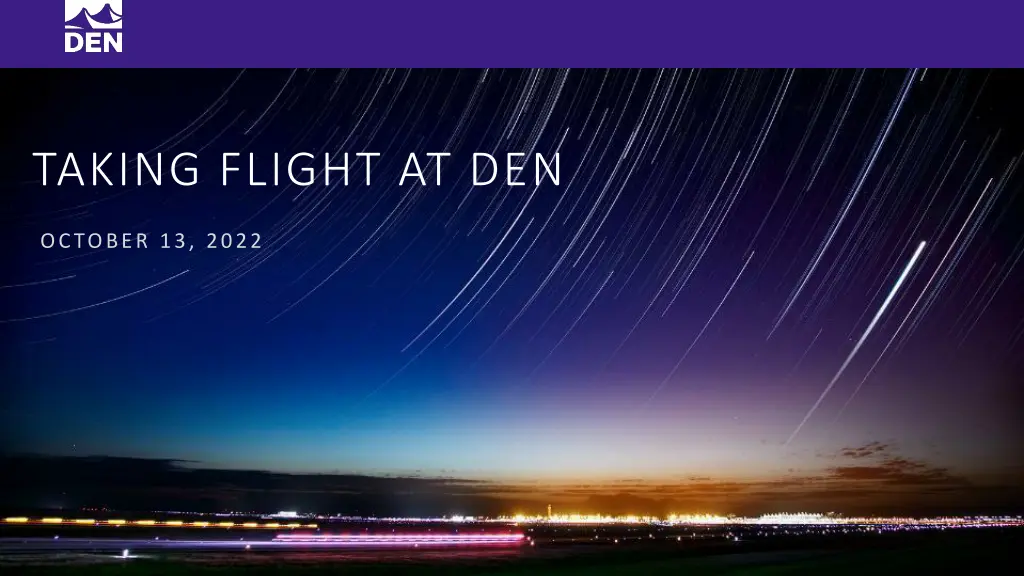 taking flight at den n.w