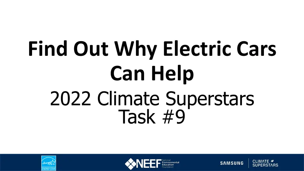 find out why electric cars can help 2022 climate n.w