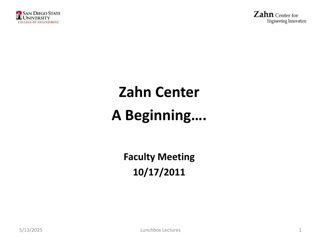 zahn center a beginning n.w