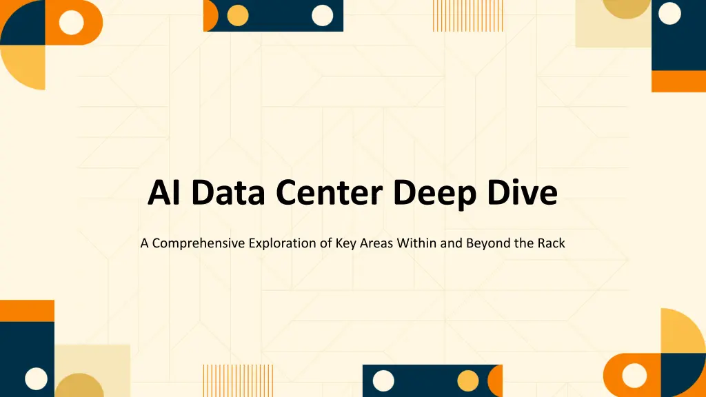 ai data center deep dive n.w