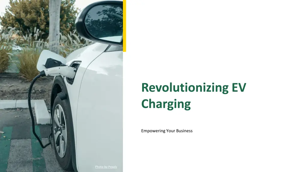 revolutionizing ev charging n.w