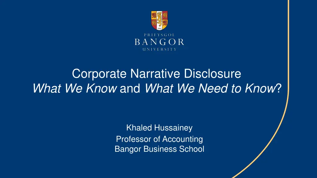 corporate narrative disclosure what we know n.w
