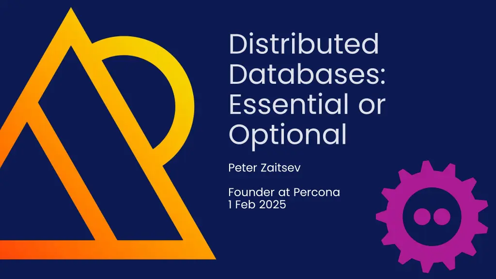 distributed databases essential or optional n.w