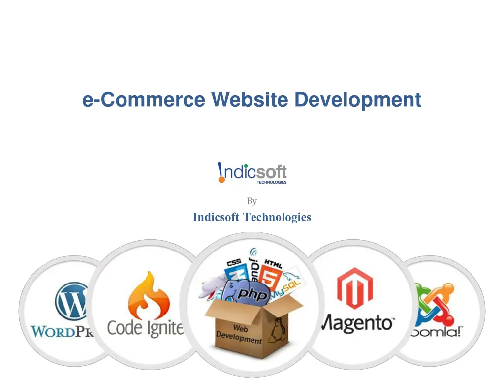 e commerce website development n.w