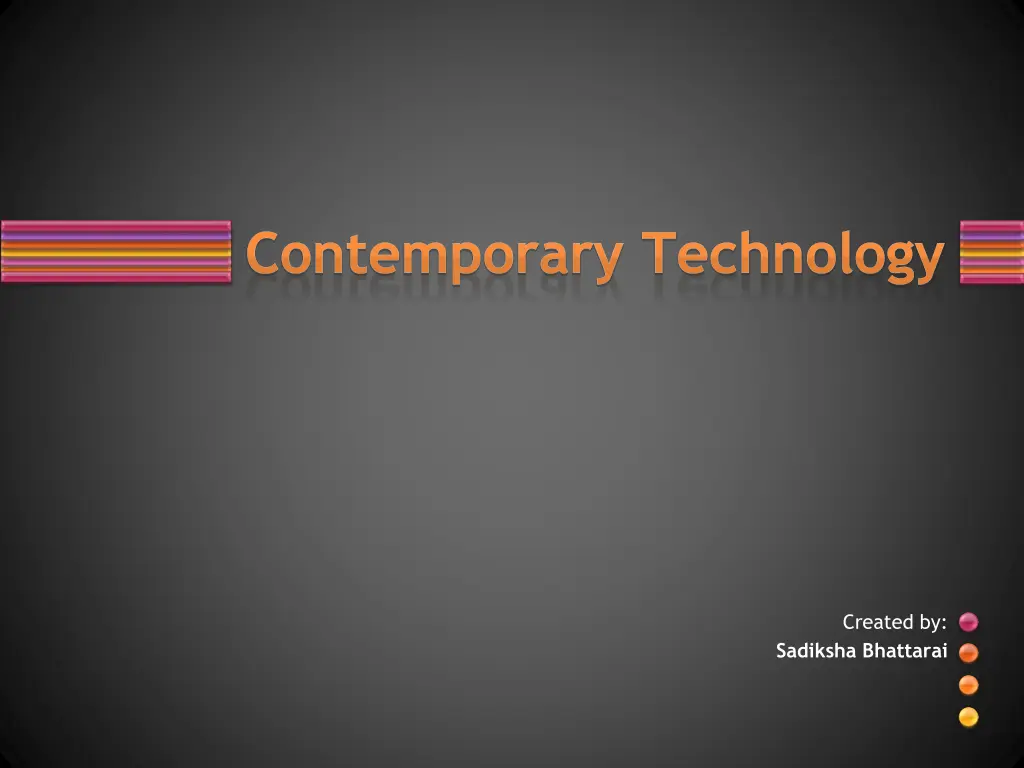 contemporary technology n.w