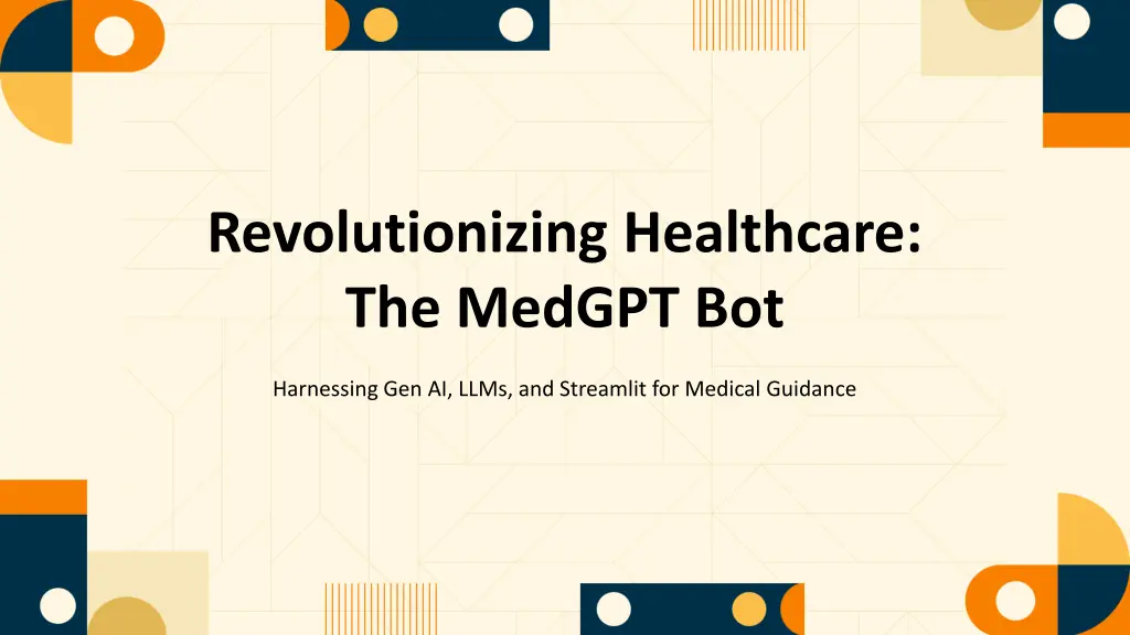 revolutionizing healthcare the medgpt bot n.w