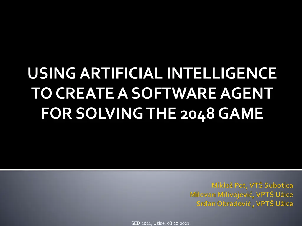 using artificial intelligence to create n.w