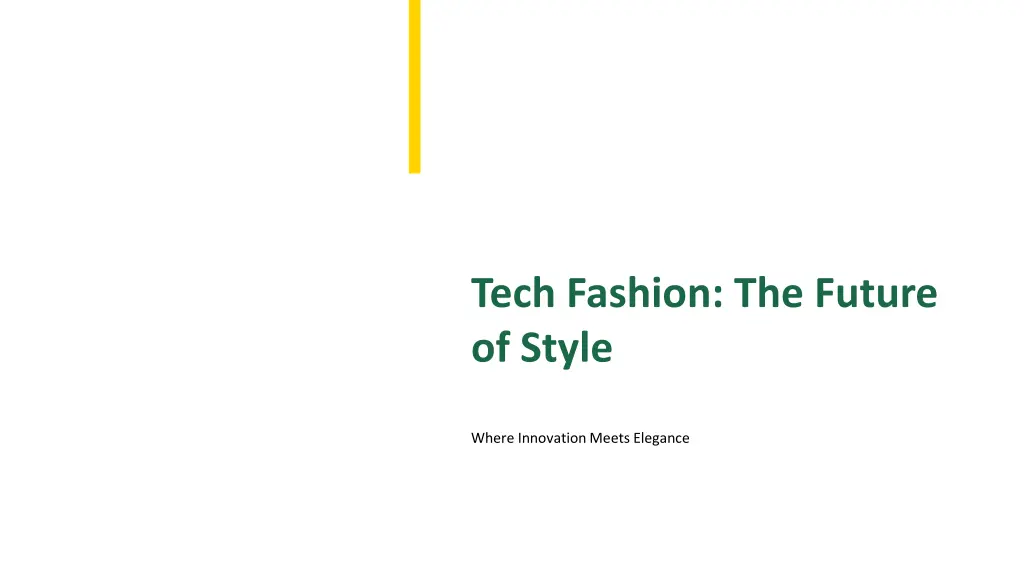 tech fashion the future of style n.w