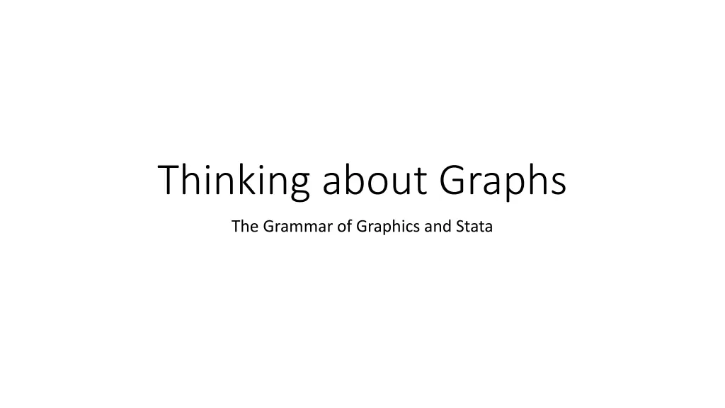 thinking about graphs n.w