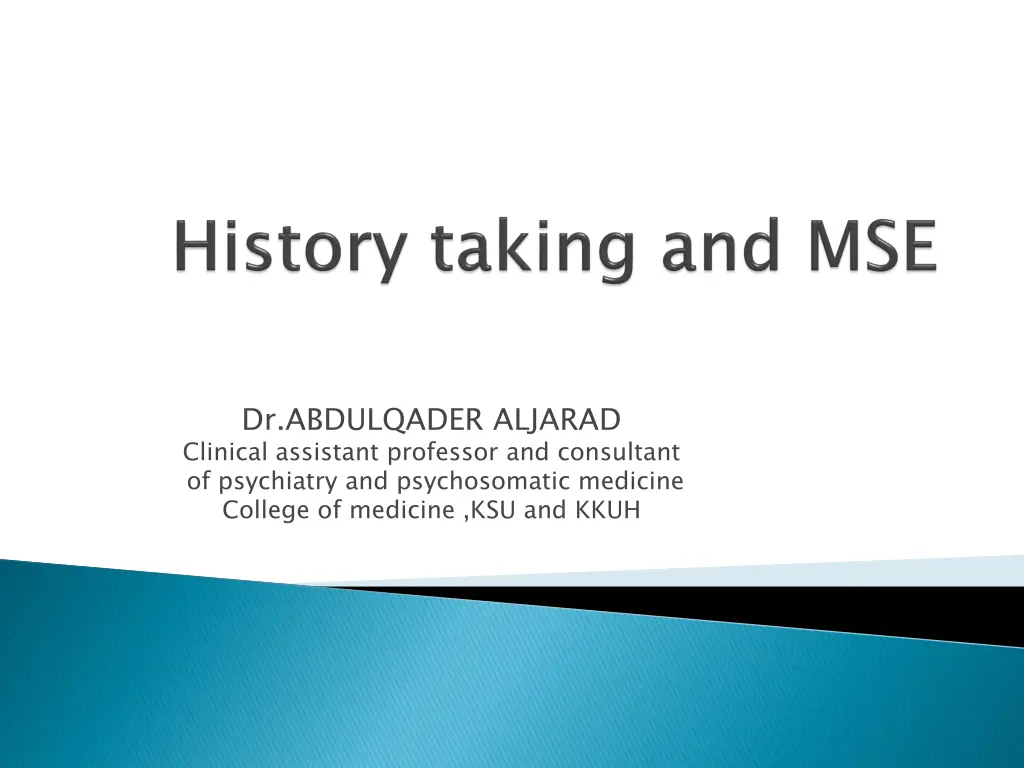dr abdulqader aljarad clinical assistant n.w