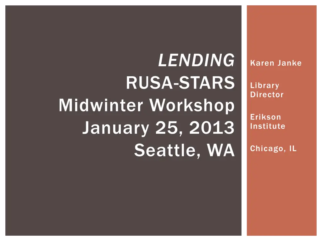 lending rusa stars n.w