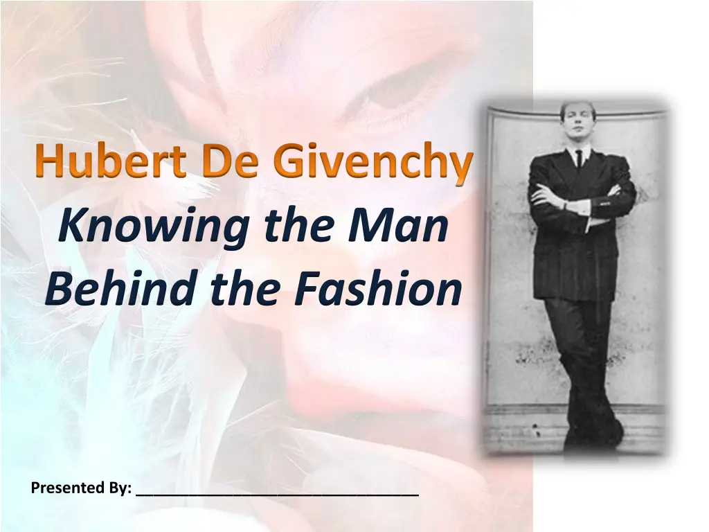 hubert de givenchy knowing the man behind n.w