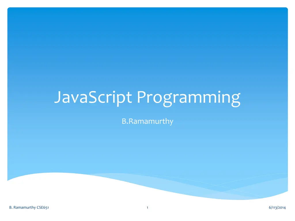 javascript programming n.w