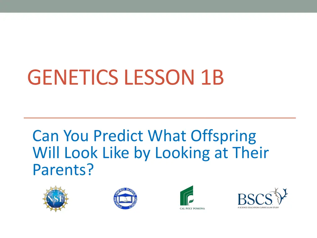 genetics lesson 1b n.w
