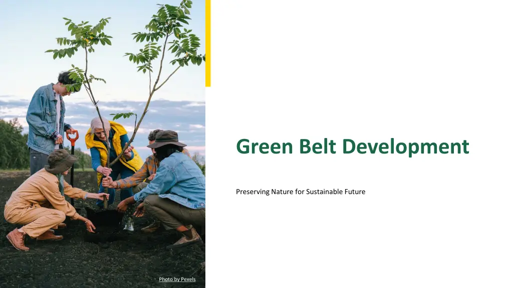 green belt development n.w