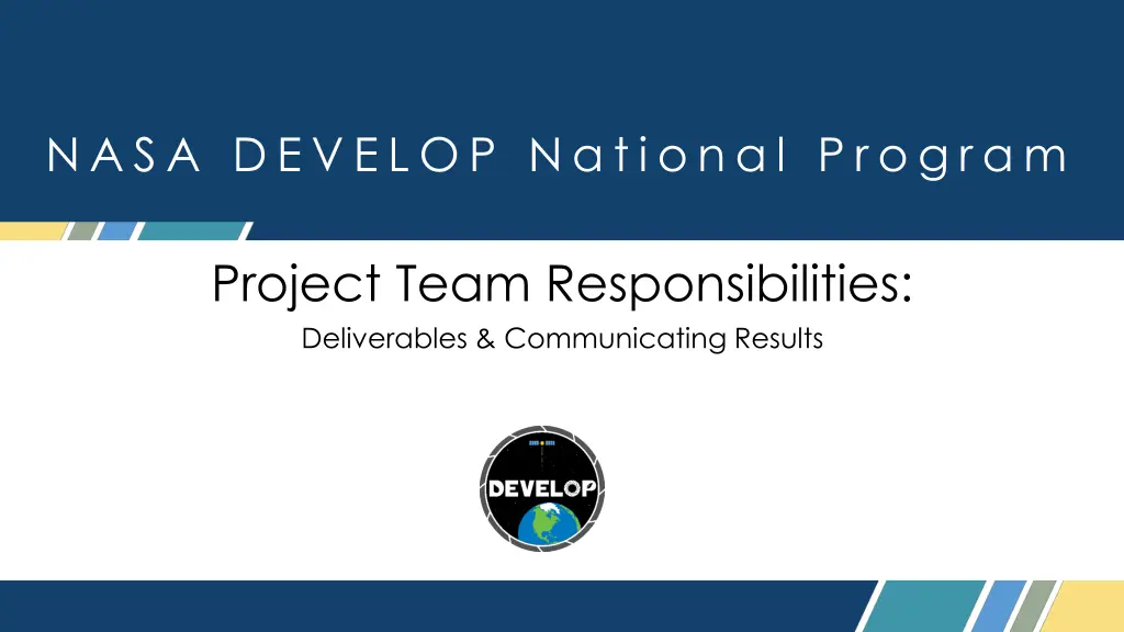 nasa de ve l op nat i onal program n.w