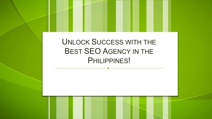 u nlock s uccess with the b est seo a gency n.w