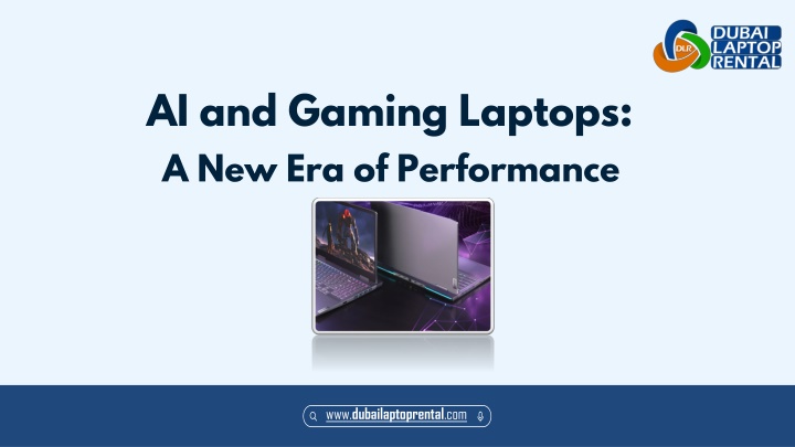 AI and Gaming Laptops: A New Era of Performance