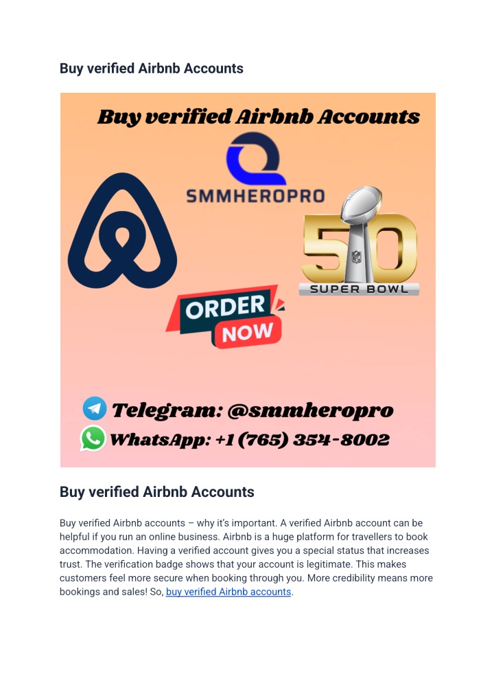 buy verified airbnb accounts n.w