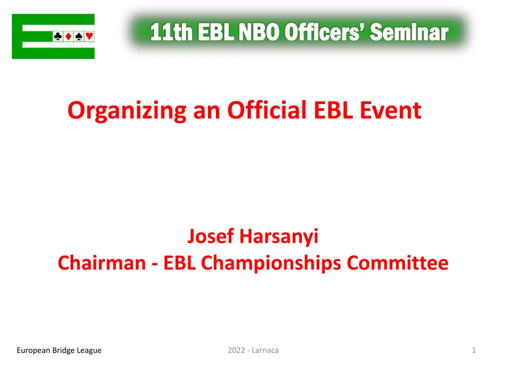 11th ebl nbo officers seminar n.w