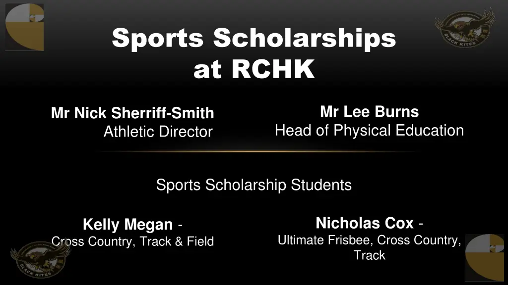 sports scholarships at rchk n.w