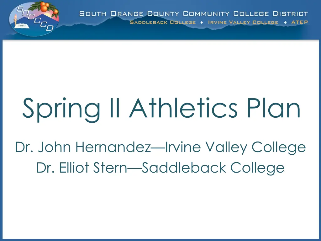 spring ii athletics plan n.w