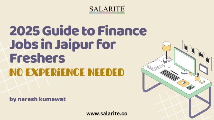 2025 Guide to Finance Jobs in Jaipur for Freshers