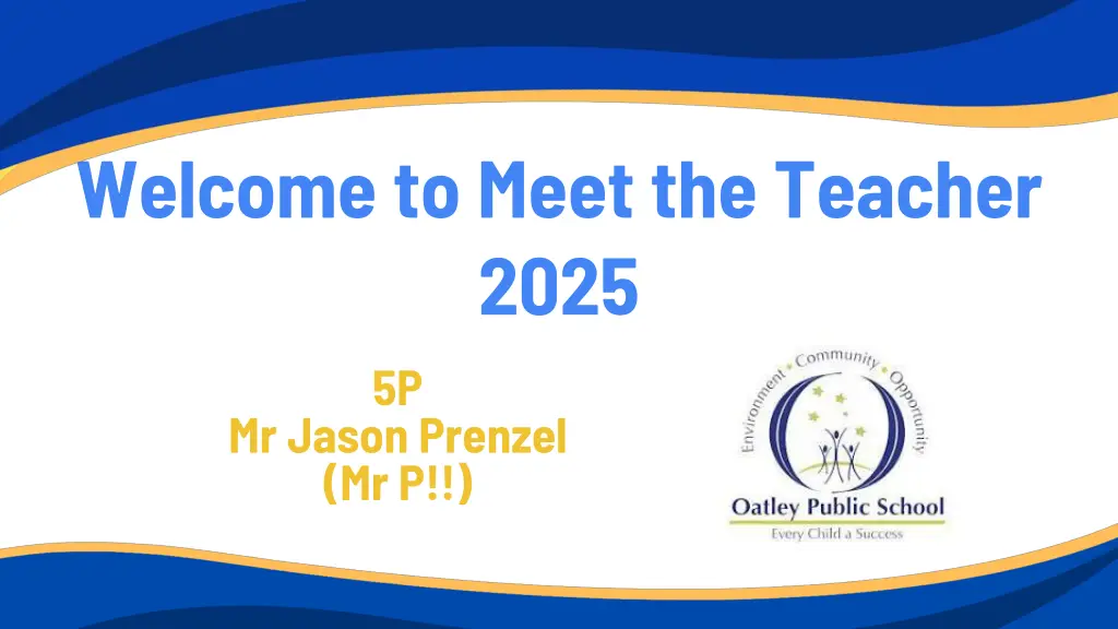 welcome to meet the teacher 2025 n.w