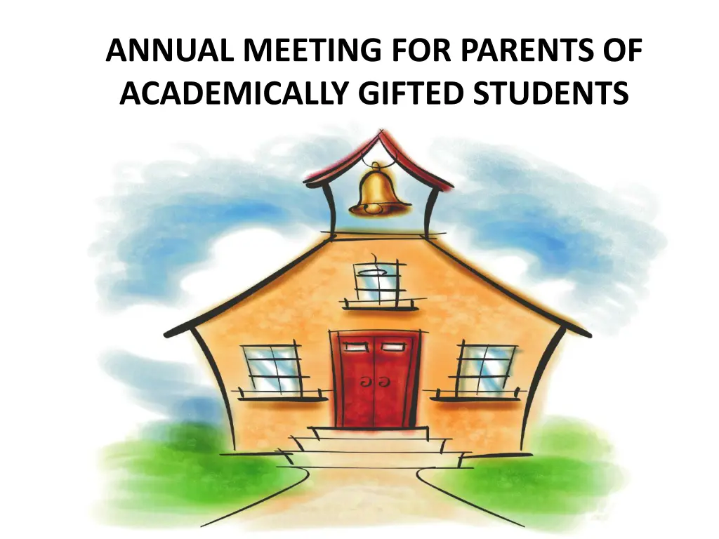 annual meeting for parents of academically gifted n.w