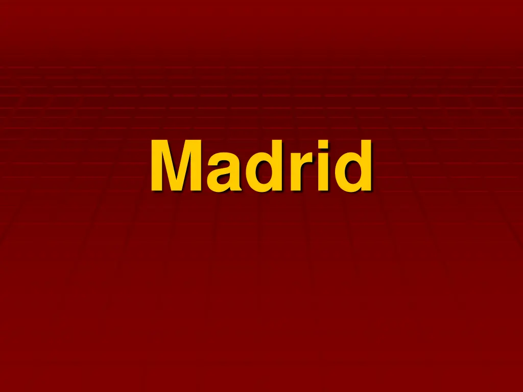 madrid n.w