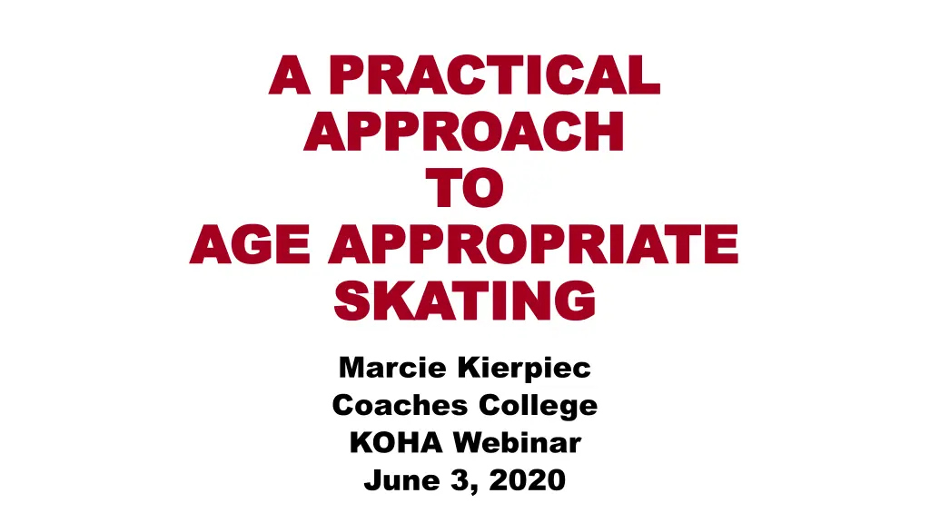 a a practical practical approach approach n.w