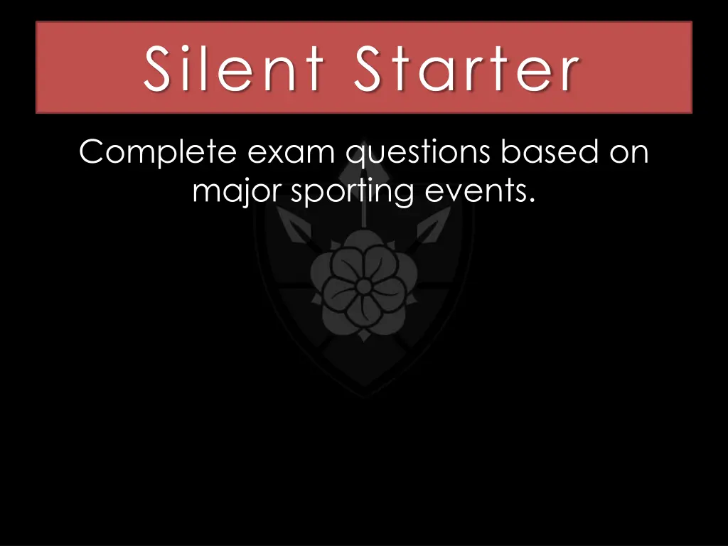 silent starter n.w