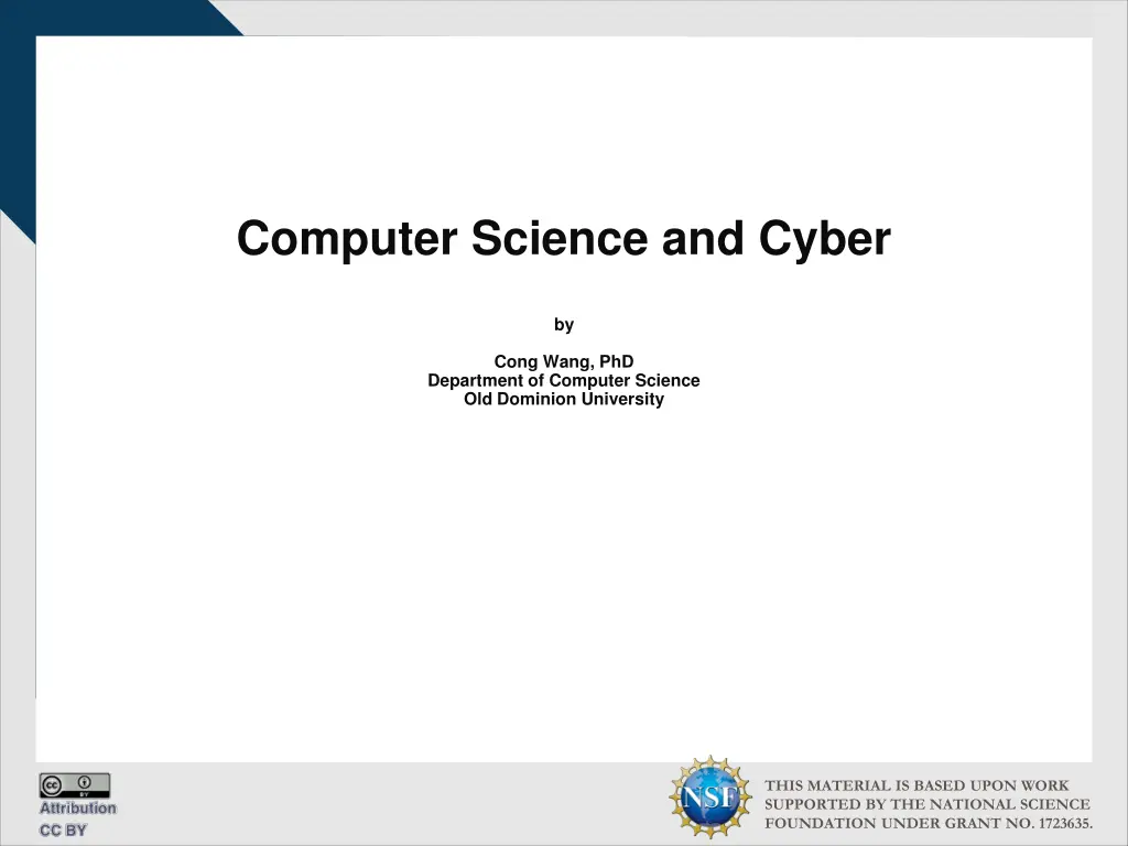 computer science and cyber n.w